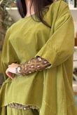 Lock Needlecord Panel Dip Side Top Olive